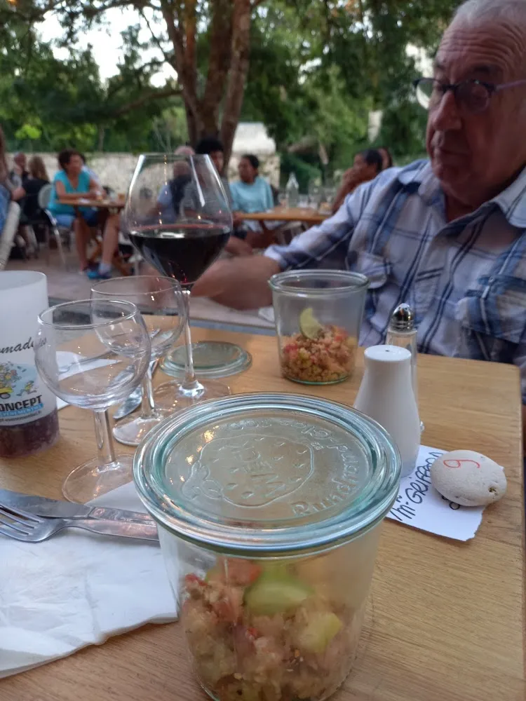 Entrée Salade Quinoa Crevettes Roses Des Papilles Nomades de Jonzac