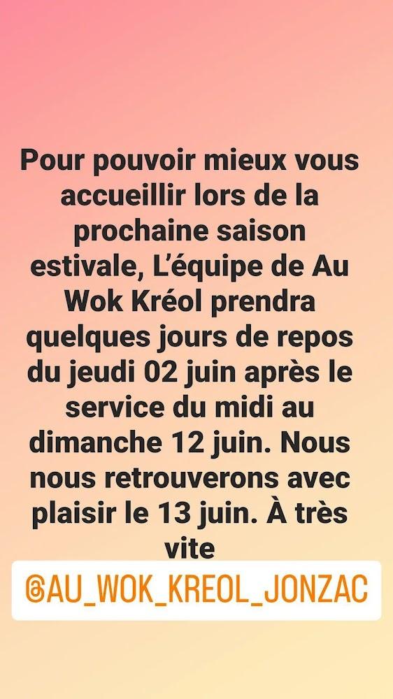 Au-Wok-kreol - Menu Image 2